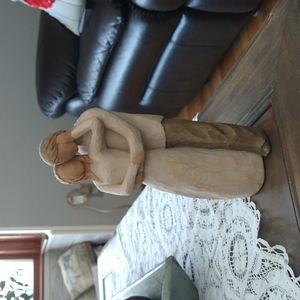 Willow tree together statue